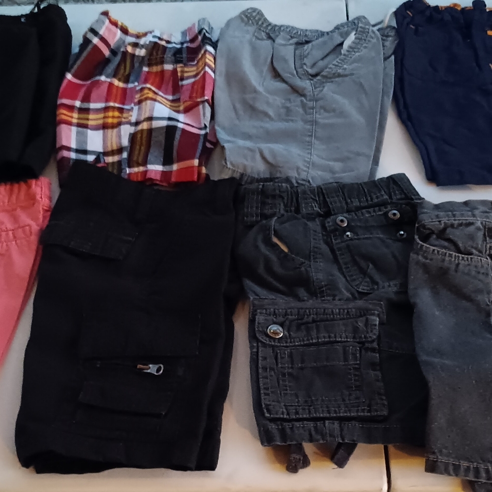 Stylish Kids Preowned Bottoms Collection - 9pcs Size 4t
